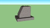 pedestal en concreto