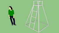 テニス用審判台, umpire chair for tennis