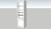 Ikea BestA TV Desk Side Closet