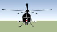 ah-6j little bird helicopter