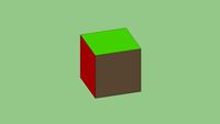 Cubo coloreado