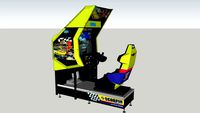 Daytona Usa 2 arcade game