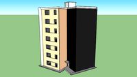 Coner aparment building