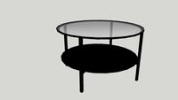 IKEA VITTSJO Coffee table d75