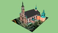 Wieliczka - Kościół Sw Klemensa i Dzwonnica