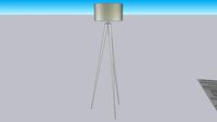 lampadaire trepied, maisons du monde, ref 130442 prix 149