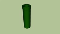 Green Warp Pipe (tall)