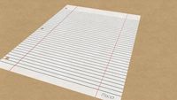 Piece of Mead Paper