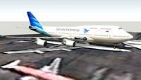 PK-GSH Garuda Indonesia Boeing 747-4U3