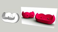 Couch Blossy Slide design,