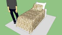CAMA SOLTEIRO PRONTA