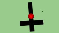 cross w/ star inlay