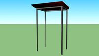 barstool leather seat