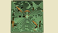3D Hedge Maze, plain version