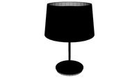 Kulla Table Lamp, black