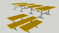 Cappellini simplon table series by jasper morrison