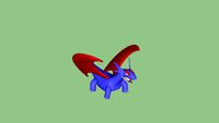 (way better fixed colors) salamence