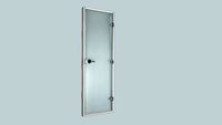 Vihta door 7x21 satin glass