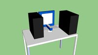 computer descks + computers