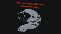 Backup Follower Steady for South Bend 9' Workshop Lathe