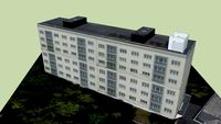 Wohnhaus LWB am Bayrischen Bahnhof in Leipzig