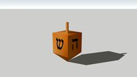 Wooden Dreidel