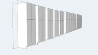 24DEEP PANTRY CAB 2DOORS MANHATTAN