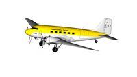avion douglas DC-3 del 'Transporte Oficial Vaticano'