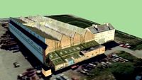 WW2 Aircraft Hangar, Weston Super Mare, Somerset