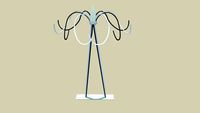 Black & White Floorlamp