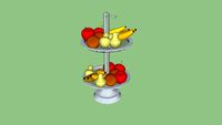 Fruteiro com frutas