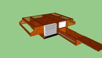 Land Rover 110 rear storage