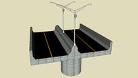 piece of a highway