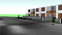 Vivienda longitudinal en Montevideo