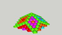3D Patterned Pentagon