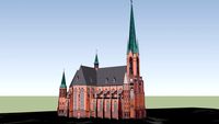 GLIWICE -Katedra Świętych Apostołów Piotra i Pawła w Gliwicach