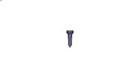 Index pin with plastic head finish...untreated indexing pin form A - M12 x15