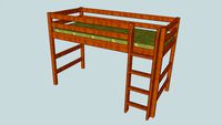 Flexa Stockbett Mittelhoch