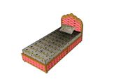 LIT CAPITONE JEUNE FILLE, BED GIRL PINK