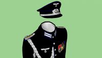 Oberst, Heer in parade uniform (medical service)