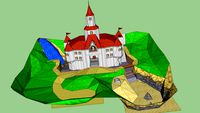 SM64 Peaches castle