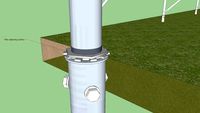 Ground Screw PV Structuer (Fine adjusing unit Modification )