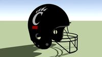 Cincinnati Bearcats football helmet