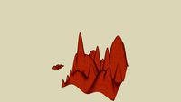 Odd mountain formations