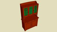 Antique kitchen cabinet