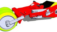Futuristic Sc-Fi Motorbike inspired by Akira (Manga Movie)