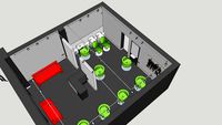 salon design with phai furniture