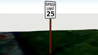Speed Limit Sign