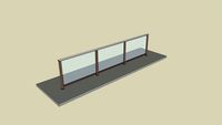 03 DesignRail Aluminum Railing System with Glass Infill