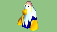 A strange bird
